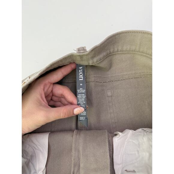 Vuori Men's Benton Stretch Twill Pant Athletic Slim Fit - size 33, 32" inseam - Picture 6 of 9